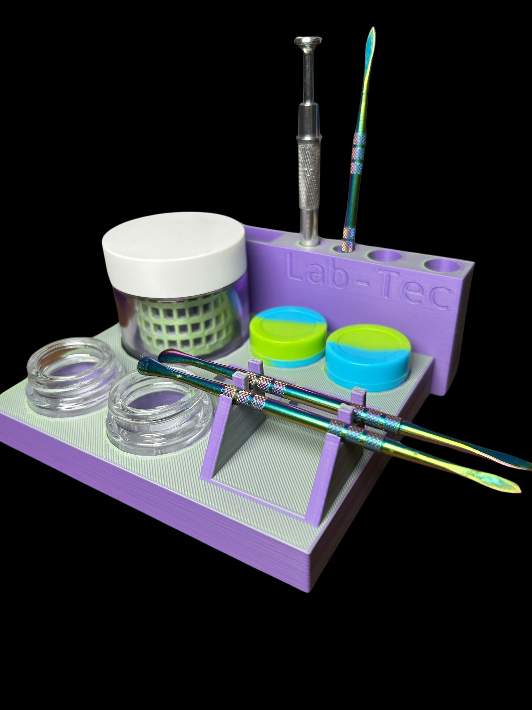 LabTec Terp Tray - Mini - Purple/Blue/Green